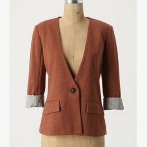 CARTONNIER | Anthro Amber Sans 3/4 Sleeve Blazer